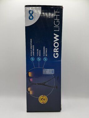 Everlasting Comfort LED Grow Light 204 LEDs 4 Heads Tripod Stand New Sealed
